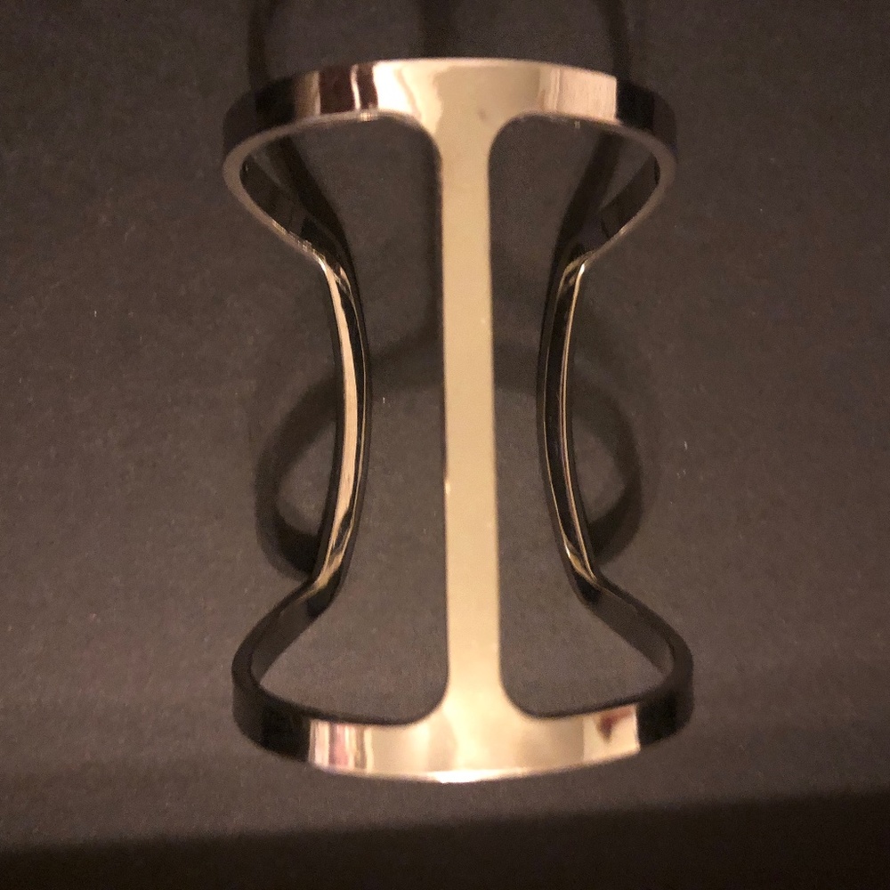 BCBGMAXAZRIA Silver Cuff Bracelet